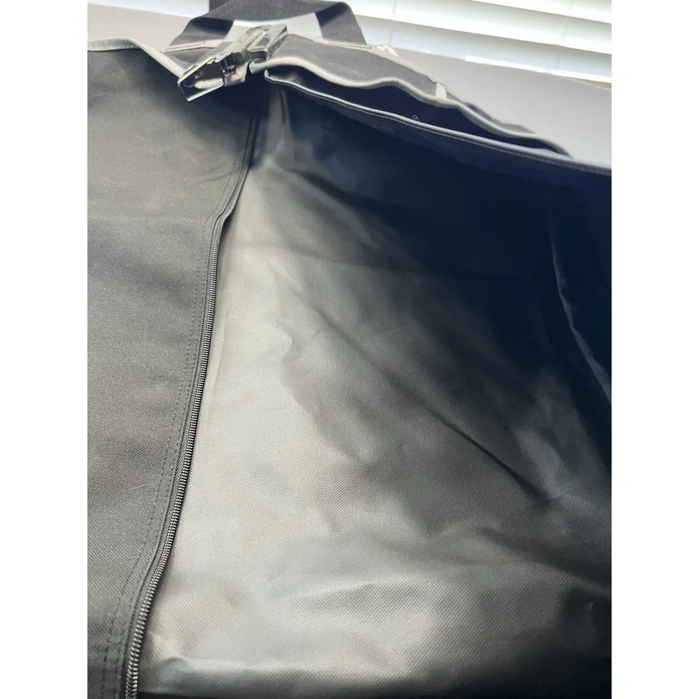 WallyBags 40″ Black Deluxe‎ Carry-On Garment Bag WallyLock Hanger Clamp Black